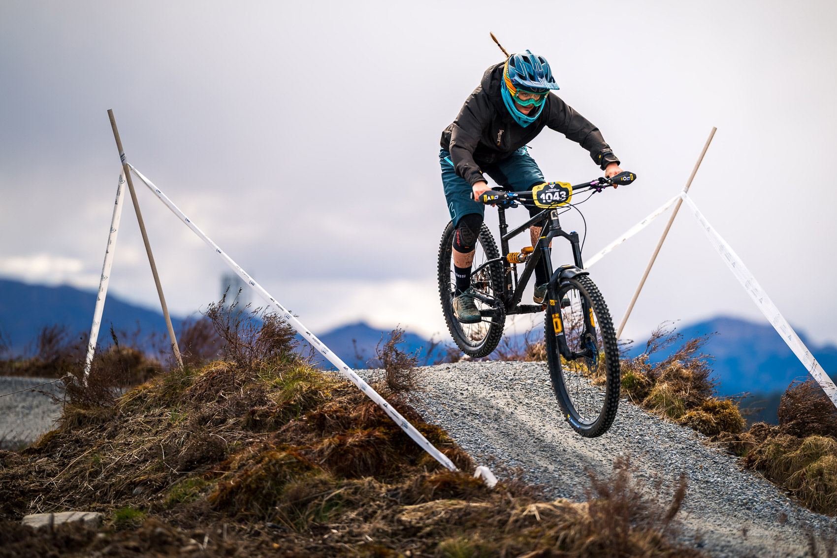 Gold and Silver At The British National Enduro, Laggan Starling Cycles